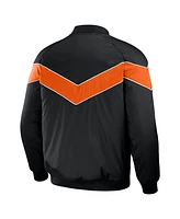 Men's Darius Rucker Collection by Fanatics Black Baltimore Orioles Baseball Raglan Full-Snap Jacket