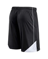 Men's Fanatics Black Brooklyn Nets Slice Shorts