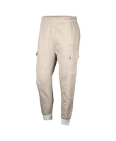 Men's Nike Heather Gray Purdue Boilermakers Club Cargo Jogger Pants