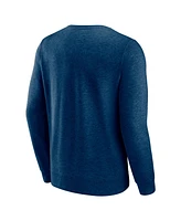 Men's Fanatics Navy Seattle Kraken Classic Arch Pullover Sweatshirt