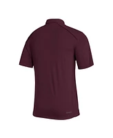 Men's adidas Maroon Texas A&M Aggies Strategy Aeroready Polo Shirt