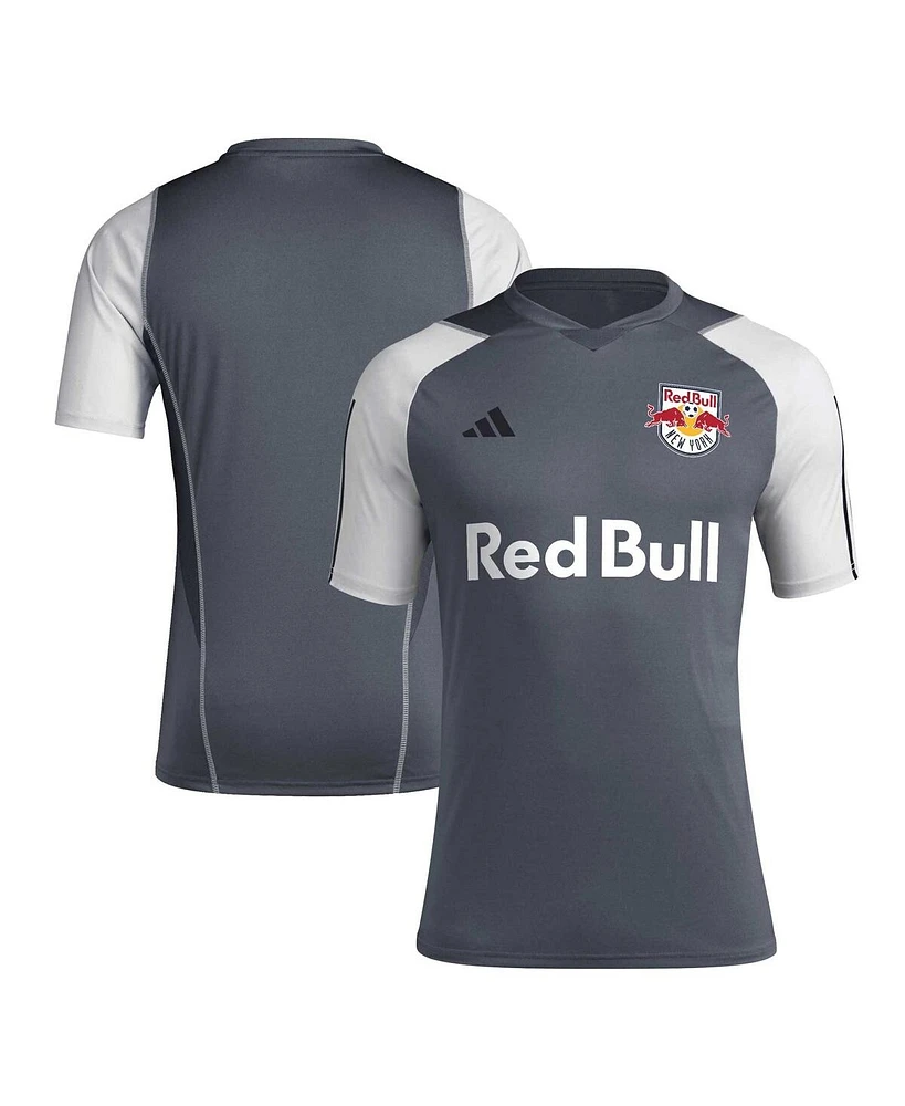 Men's adidas Gray New York Red Bulls 2024 Aeroready Training Jersey