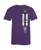 Men's and Women's Fisll x Black History Collection Purple Sacramento Kings T-shirt
