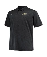 Men's Nike Heathered Black Colorado Buffaloes Big and Tall Performance Polo Shirt