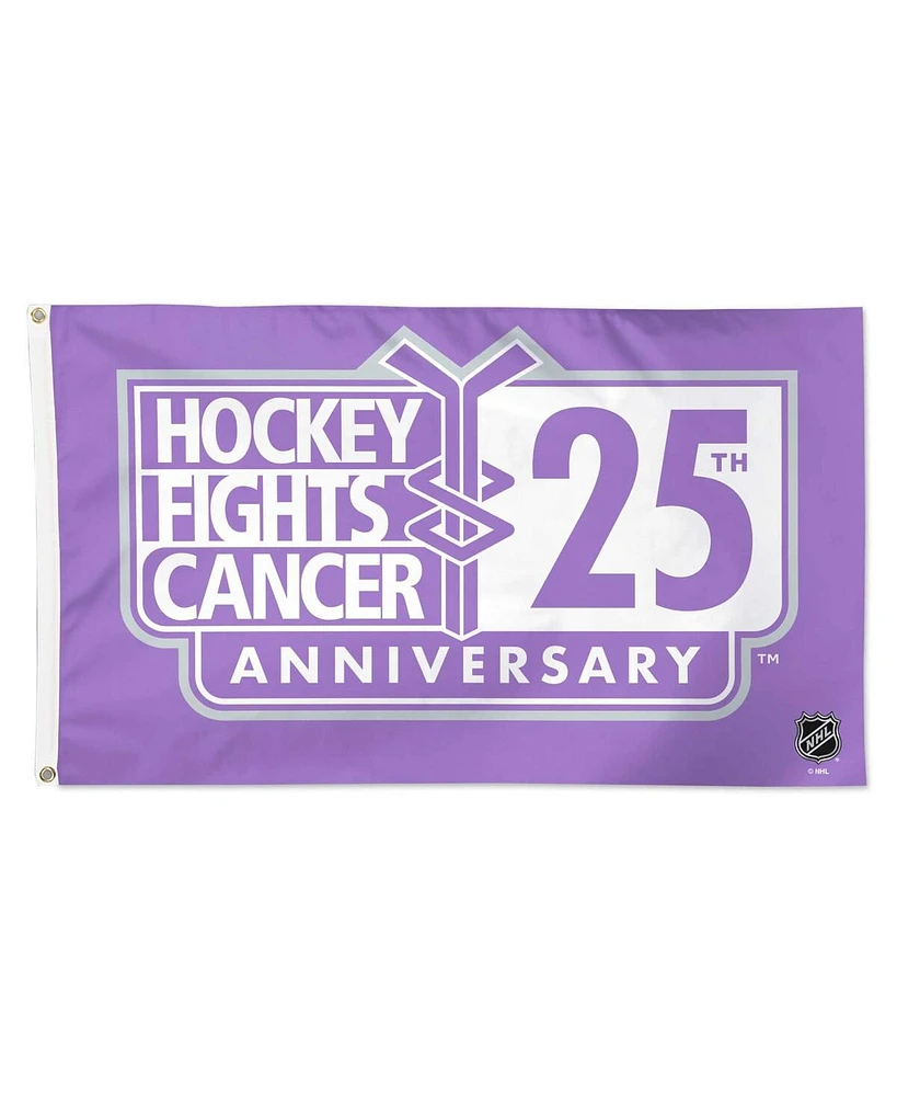 Wincraft Nhl Hockey 25th Anniversary 3' x 5' Deluxe Single-Sided Flag