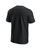 Men's Fanatics Black Toronto Raptors Raglan T-shirt