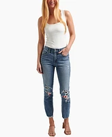 Silver Jeans Co. Most Wanted Mid Rise Americana Straight Leg