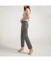 Silver Jeans Co. Suki Mid Rise Cargo Pants