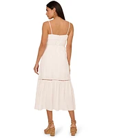 Adrianna by Papell Women's Sweetheart-Neck Sleeveless Midi Dress