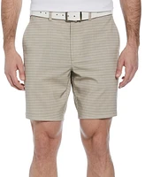 Pga Tour Men's Striped 8" Golf Shorts