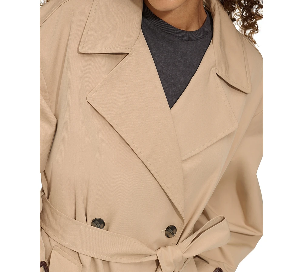 Levi's Women's Classic Relaxed Fit Belted Trench Coat