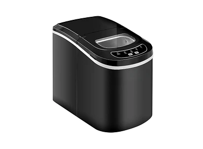 Slickblue Mini Portable Compact Electric Ice Maker Machine