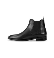 Boss by Hugo Men's Colby Leather Chelsea Slip On Boot