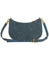 Karl Lagerfeld Paris Lafayette Small Denim Shoulder Bag