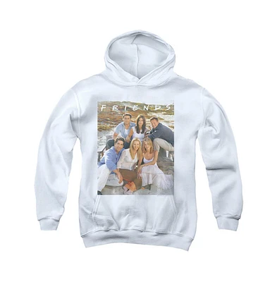 Friends Boys Youth Lifes A Beach Pull Over Hoodie / Hooded Sweatshirt