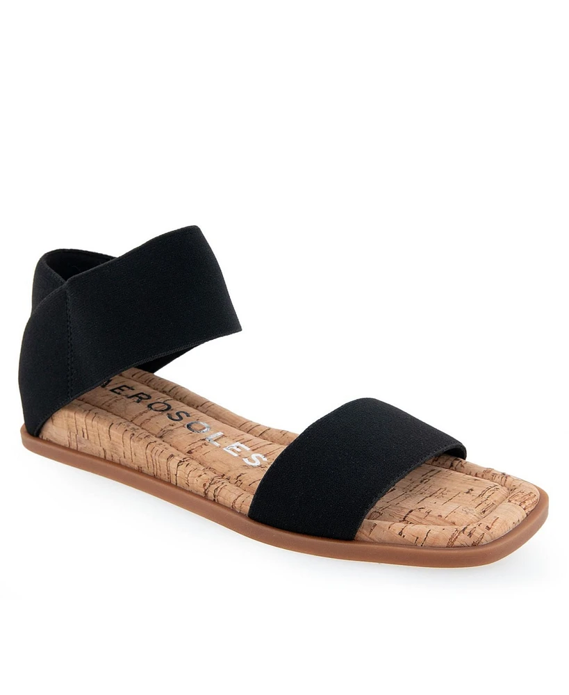 Aerosoles Women's Bente Low Wedge Sandals