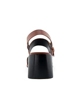 Aerosoles Women's Nova Ornamented Buckle Strap Sandals