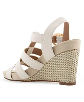 Aerosoles Women's Paige Buckle Strap Wedge