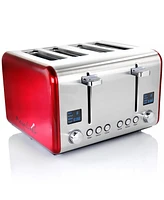 MegaChef 4 Slice Stainless Steel Toaster