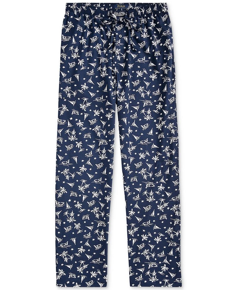 Polo Ralph Lauren Men's Cotton Printed Pajama Pants