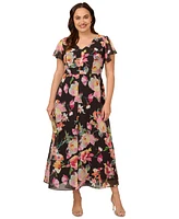 Adrianna Papell Women's Floral-Print Jumpsuit