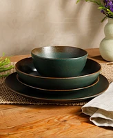 Bloomhouse Reactive Glaze 16-Pc Dinnerware Set, Service for 4