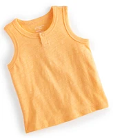 First Impressions Baby Boys Solid Henley Tank Top, Created for Macy's