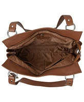 Mancini Pebble Kelsea Leather Shoulder Bag