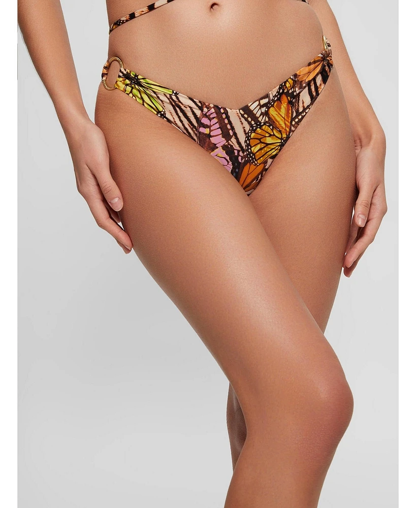 Guess Women's Eco Brazilian Bikini Bottoms