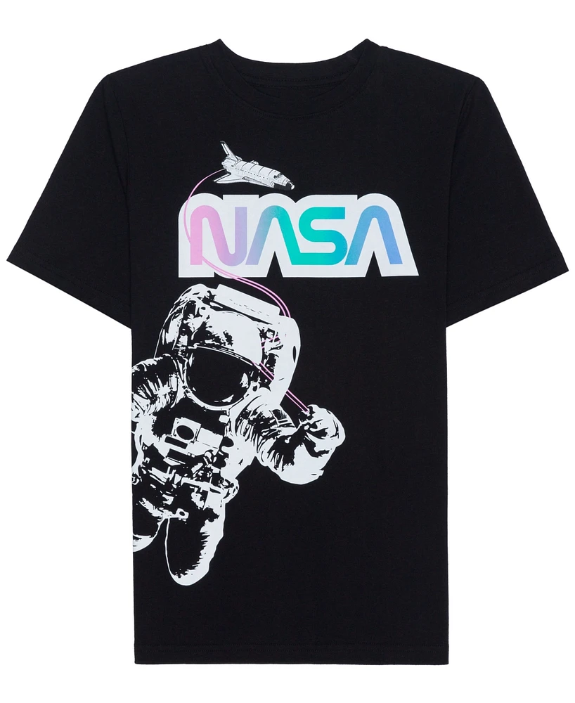 Nasa Big Boys Short Sleeve Graphic T-shirt