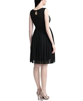 kimi + kai Maternity Camilla Tulle Skater Dress