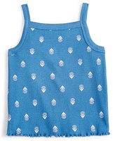 First Impressions Baby Girls Simple Stamp Floral Tank, Created for Macy's