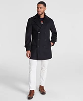 Michael Kors Men's Classic-Fit Wool Blend Solid Overcoat