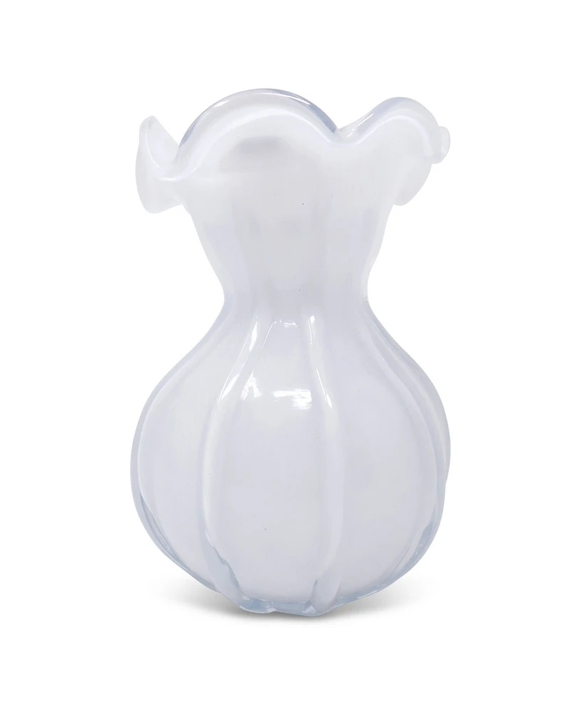 Vivience 9"H Glass Vase