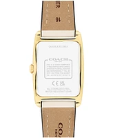 Coach Women's Reese Chalk Leather Watch 24mm