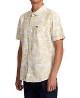 Rvca Men's Rvgazi Short Sleeve Shirt