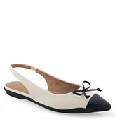 Aerosoles Women's Donna Pointed Toe Slingback Flats