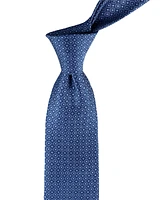 Tommy Hilfiger Men's Classic Double-Square Medallion Tie