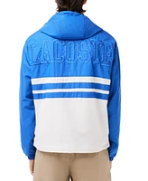 Lacoste Men's Colorblocked Full-Zip Hooded Jacket