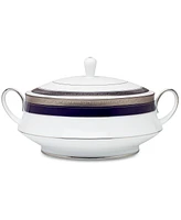 Noritake "Crestwood Cobalt Platinum" Covered Vegetable