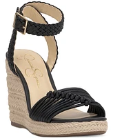 Jessica Simpson Women's Talise Knotted Strappy Platform Wedge Sandals