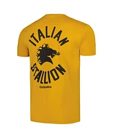 Men's Contenders Clothing Gold Rocky Stallion Entrance T-shirt