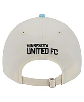 Men's New Era White Minnesota United Fc 2024 Kick Off Collection 9TWENTY Adjustable Hat