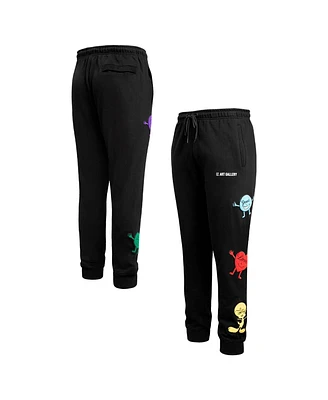 Men's Freeze Max Black Looney Tunes Positive Energy Jogger Pants