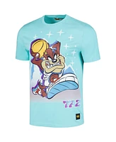 Men's and Women's Freeze Max Mint Looney Tunes Taz Tearin' Up The Mountain T-shirt