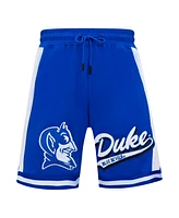 Men's Pro Standard Royal Duke Blue Devils Script Tail Dk 2.0 Shorts