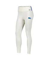 Women's Pro Standard Cream Distressed Seattle Seahawks Retro Classic Jersey Leggings