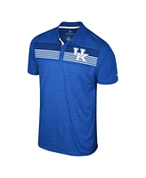 Men's Colosseum Royal Kentucky Wildcats Big and Tall Langmore Polo Shirt