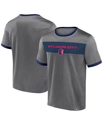 Men's Fanatics Gray St. Louis City Sc Advantages T-shirt