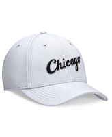 Men's Nike White Chicago Sox Evergreen Performance Flex Hat